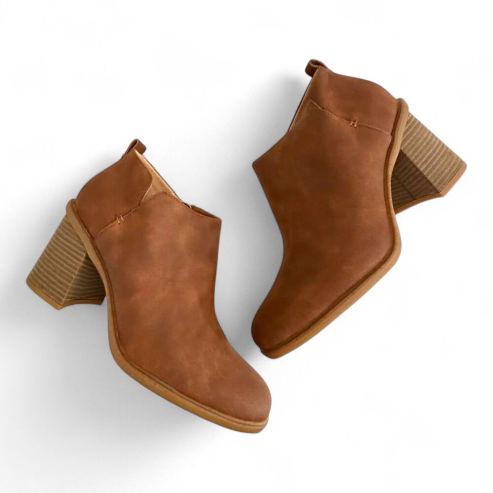 Dr. Scholl's Women's Roxanne Copper Brown Booties, NEW in Box! Size 9.5